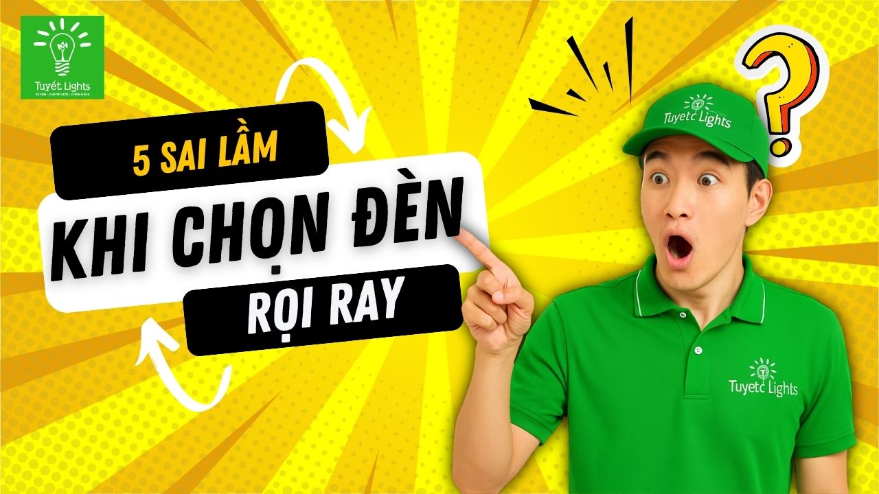 5 sai lầm thường gặp khi lắp đèn rọi ray cho showroom